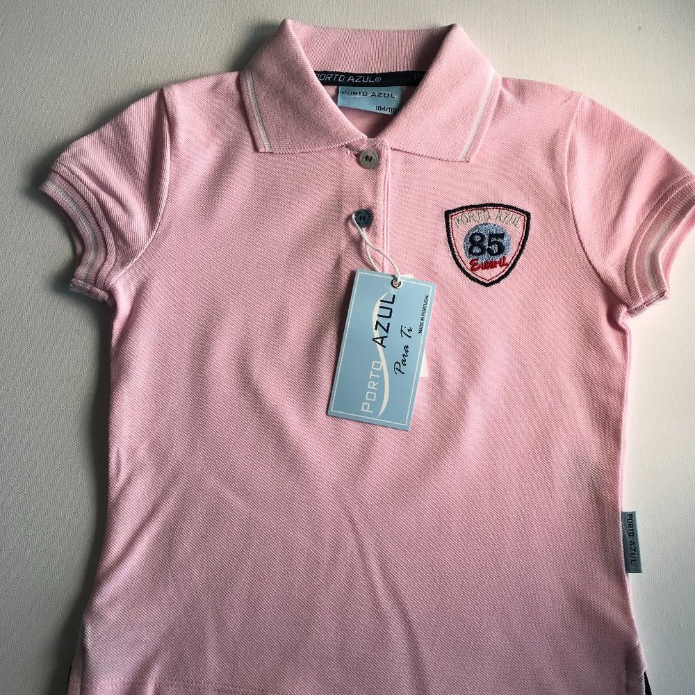 ( 3 for 20) NWT - Pink Polo size 4/5